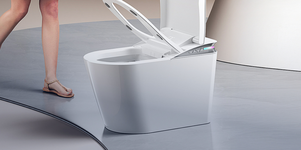 Couvercle automatique WC japonais en ouverture